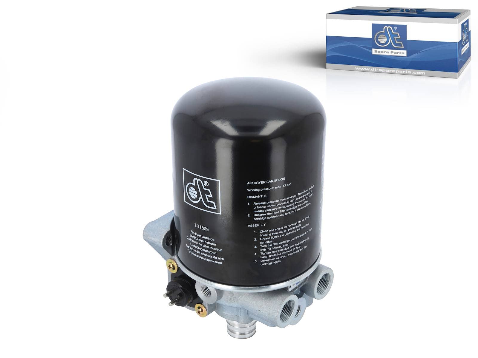 DT Spare Parts 7.16010 Secador de aire sistema de aire comprimido