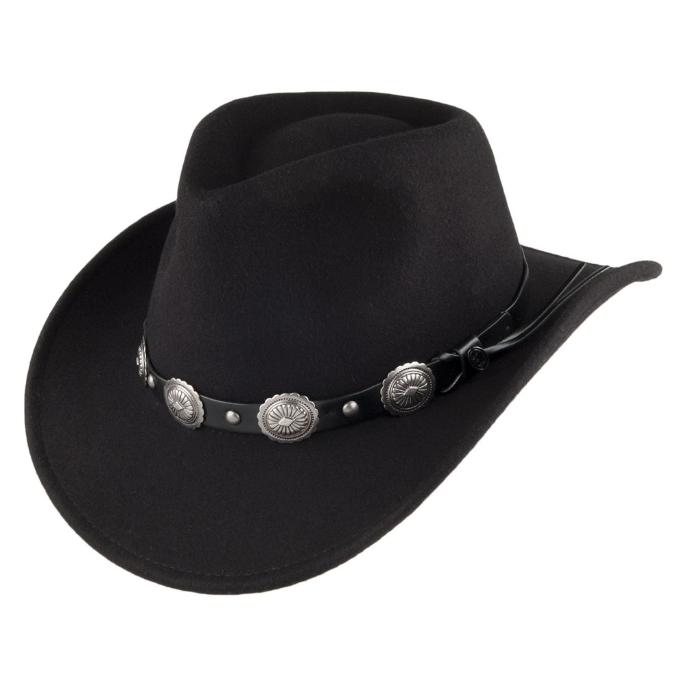 Jaxon & James Tombstone Cowboy Hat - Black - Large