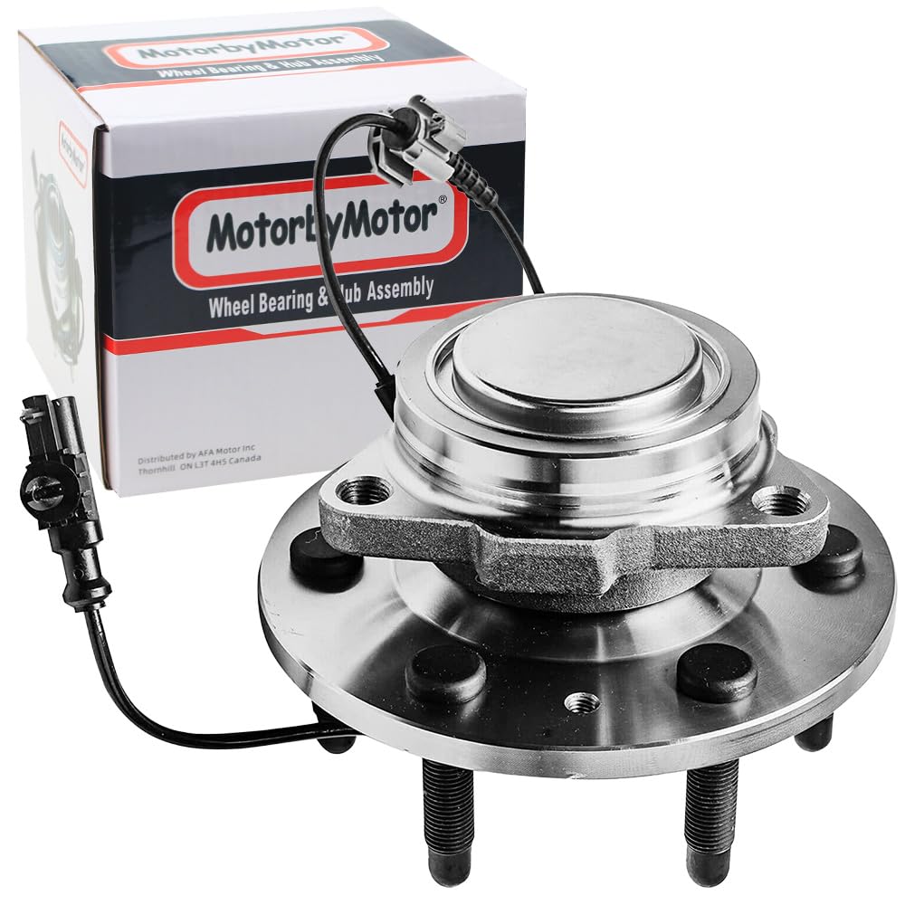 MotorbyMotor 515097 Front Wheel Bearing Hubs for Chevy Tahoe Silverado 1500