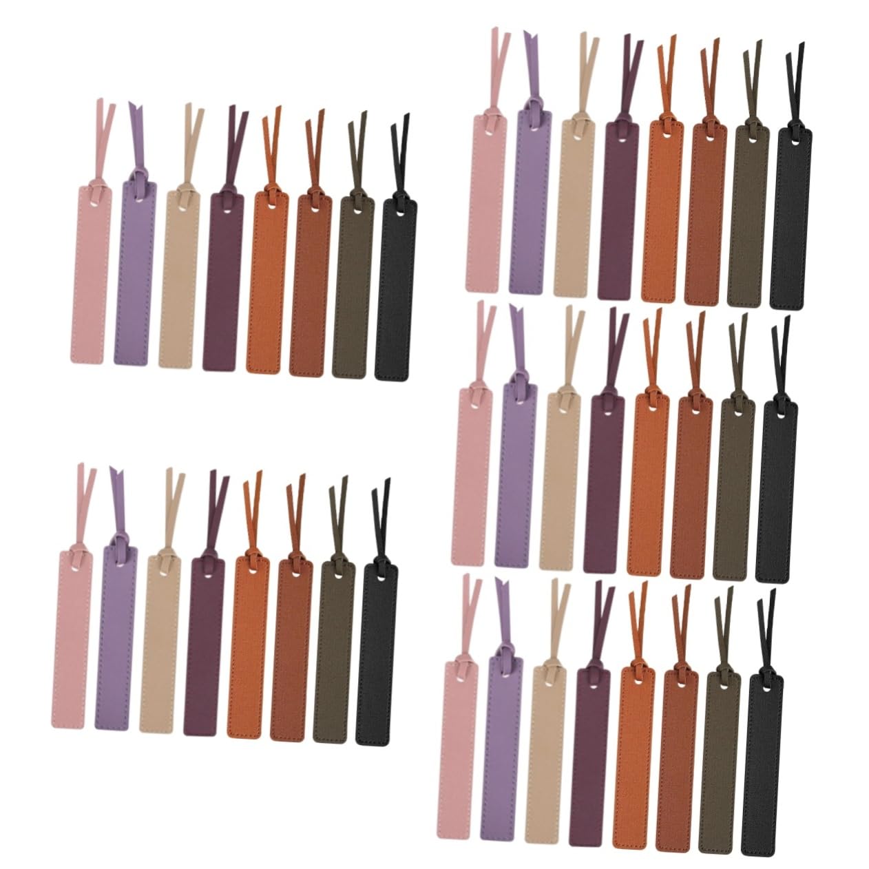 HOMSFOU 5 Ensembles Signet En Cuir Onglets De Livre Beaux Marque-pages Mettre En Signet Marque-pages Pour Femmes Marque-pages Pour Garçons Book Marks for Men Hommes Signets 8 Pièces * 5