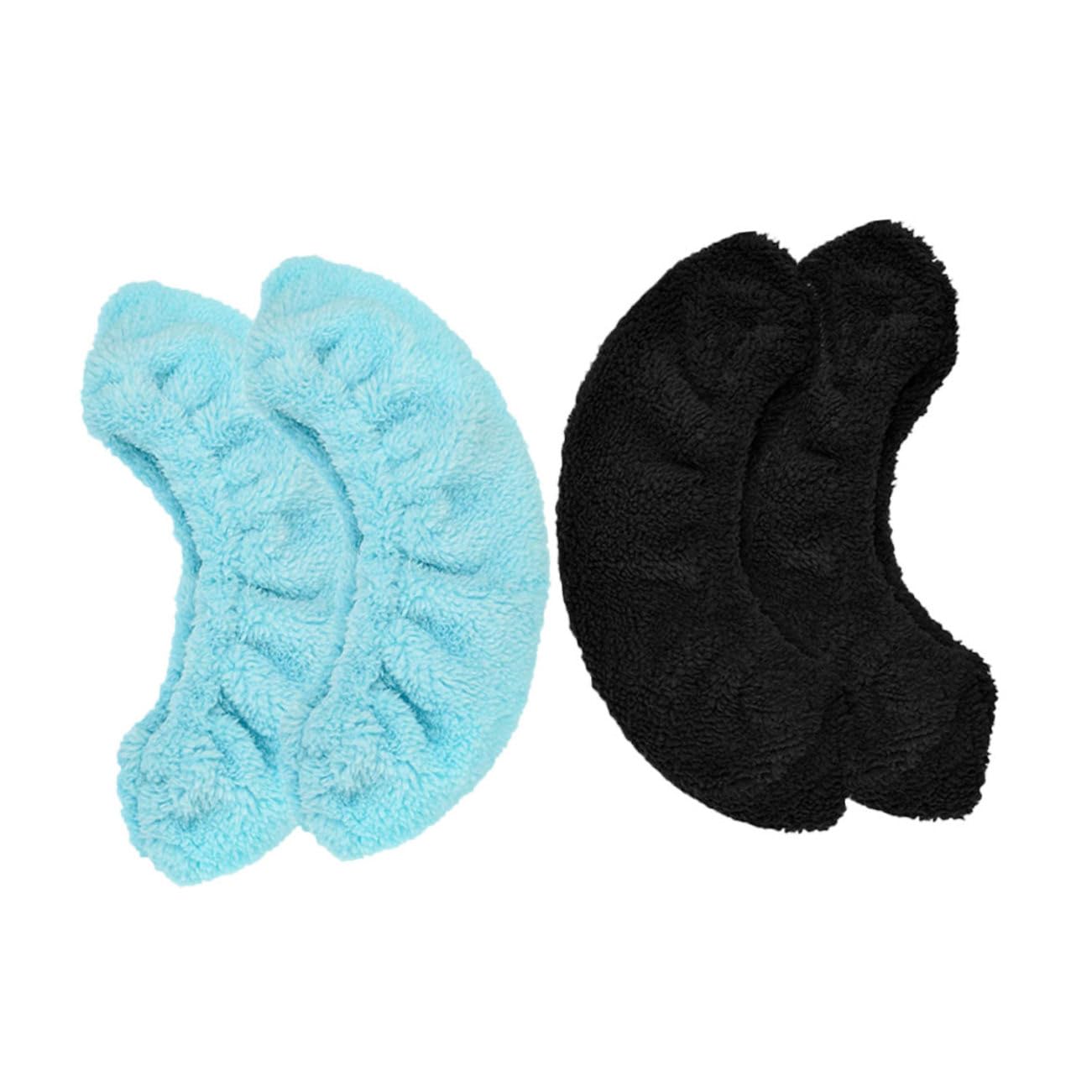Protège-lames de Patins en Peluche, Élastique, Taille M, Lot 2 Paires