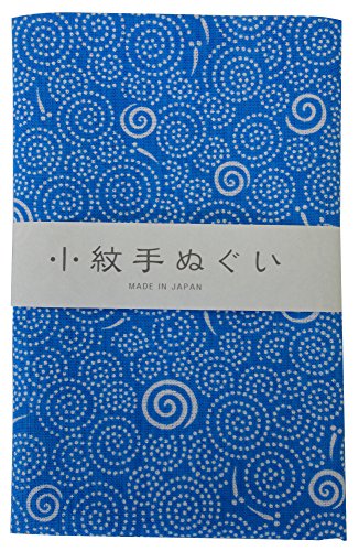Japanese Traditional Towel Tenugui Small PatternVortex Killifish by Miyamoto Izumi-koubai