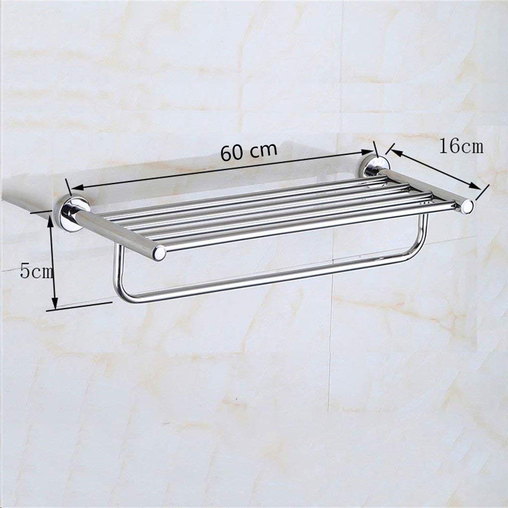 Toalleros, Colgador de Torre Acero Inoxidable 304, Soporte for Toalla(60Cm)