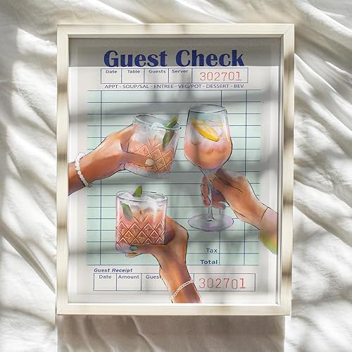 Miniatura 8 de Bonito arte de pared y decoración, decoración de fiesta de cóctel de los años 80, decoración de pared de dormitorio universitario Tiki Bar College -