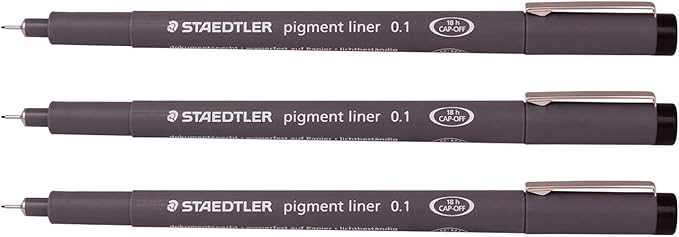 Staedtler Pigment Liner Fineliner Schetching Tekening Drafting Pens - View #5