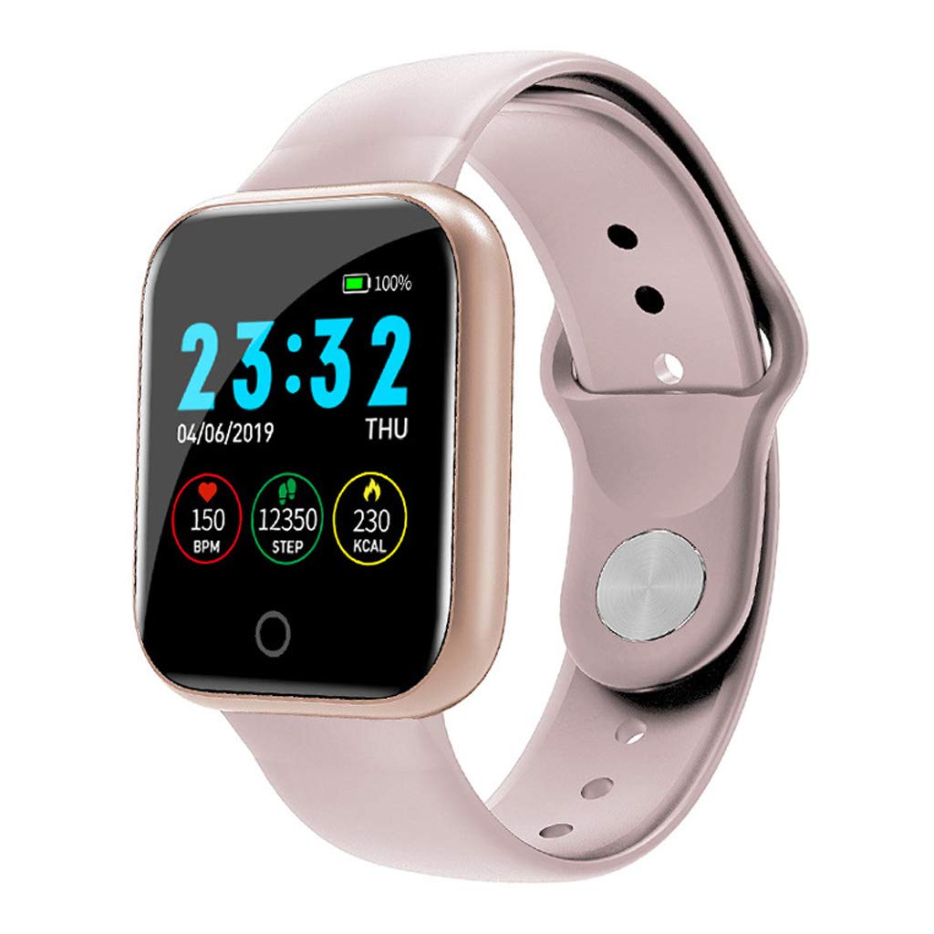 Rastreadores De Actividad Fitness Reloj Inteligente Monitor De Ritmo Cardíaco, Pulsera Deportiva Impermeable Podómetro De Calorías Rastreador De Sueño, Para Hombres Mujeres Niños Android IOS