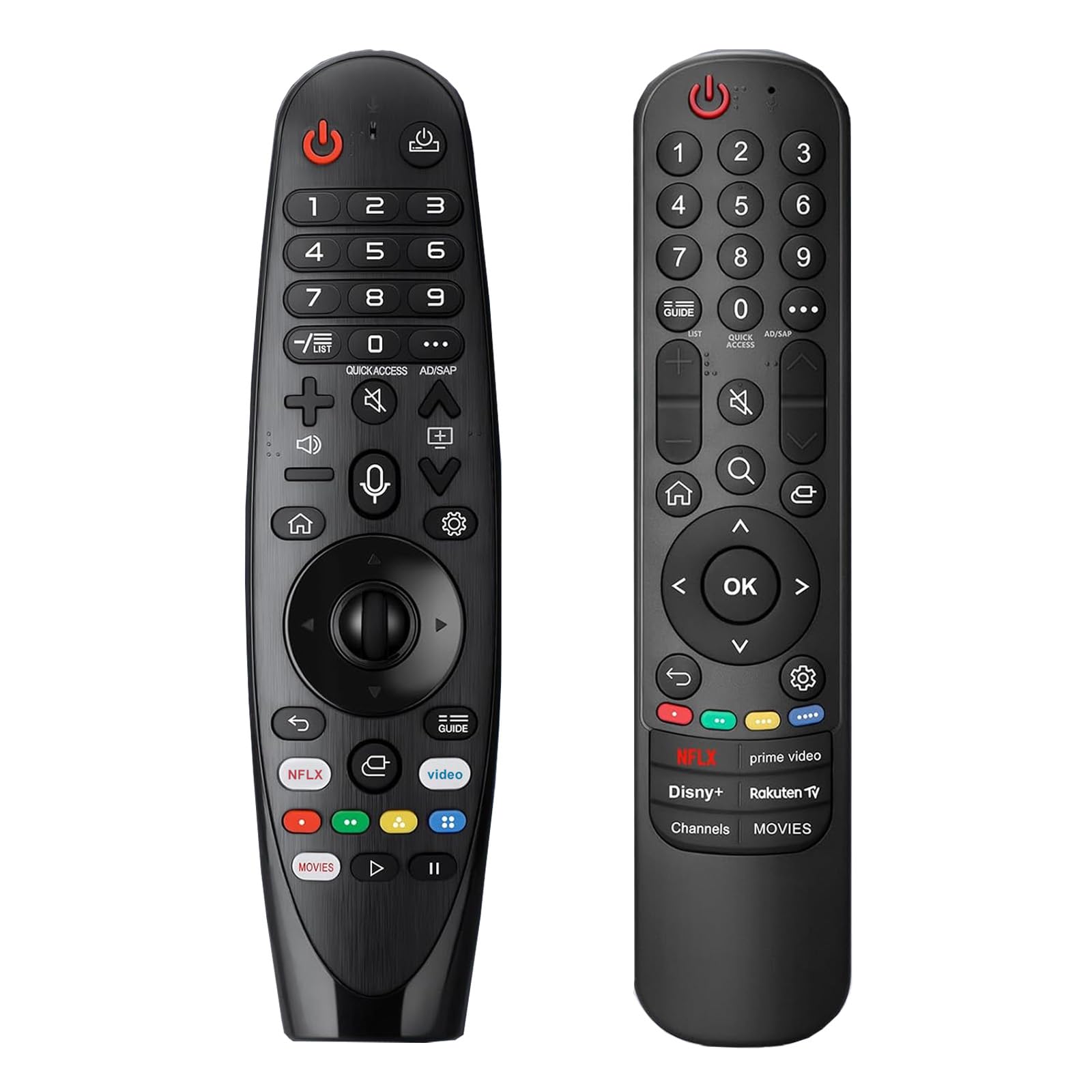 Télécommande Magic Remote pour LG Smart TV OLED QNED Universelle lot de 2 - 8