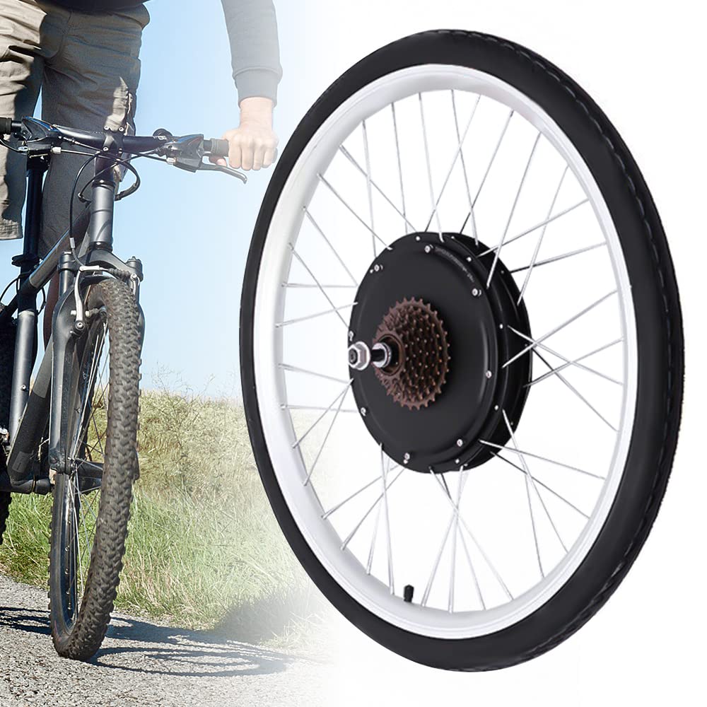 Zestaw do konwersji roweru elektrycznego 26", 36 V, 800 W, silnik rowerowy na tylne koło, zintegrowany kontroler, wyświetlacz LCD, czujnik PAS