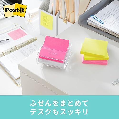 Miniatura 3 de Post-it WD330-WH-Y-AM Notas adhesivas fuertes, cuaderno emergente, amarillo, 3.0 x 3.0 pulgadas (2.953 x 2.953 in), 30 hojas x 1 bloc