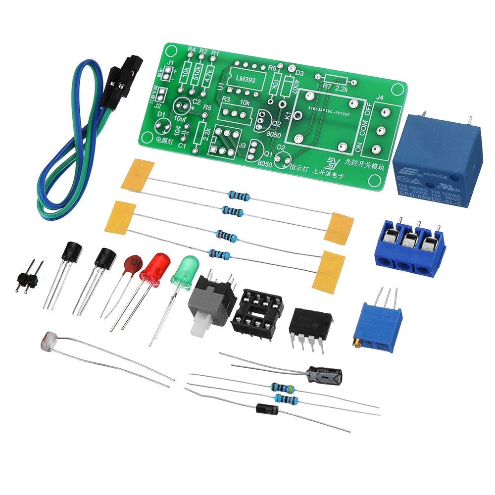 Kit et composants DIY electronics light control module de commutation pour lumière automatique