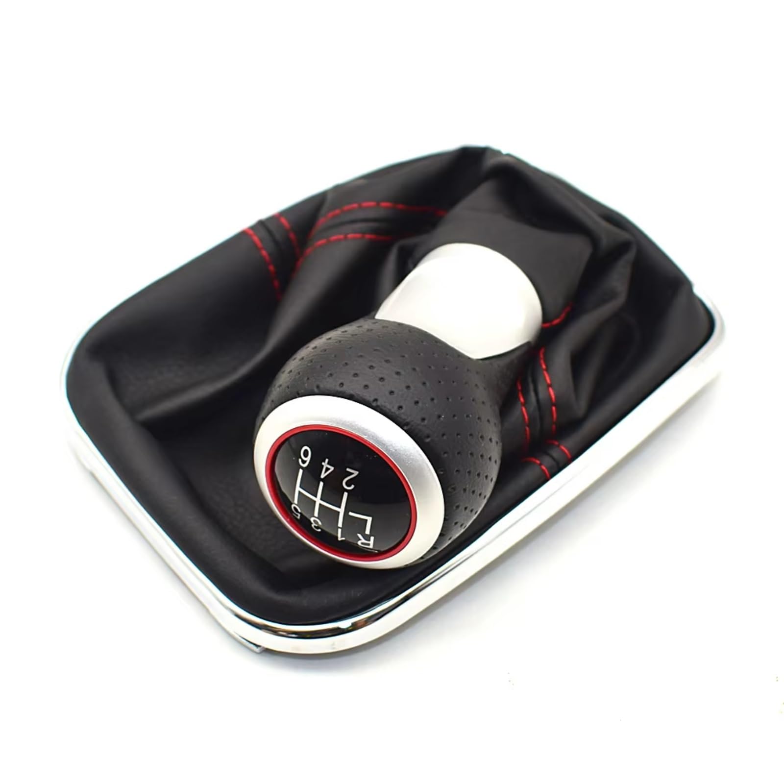 TUDEXX Car Gear Shift Knob Head Compatible with VW Mk4 for Golf for GTI R32 1999 2000 2001 2002 2003 2004 2005 Shift Lever Stick Head
