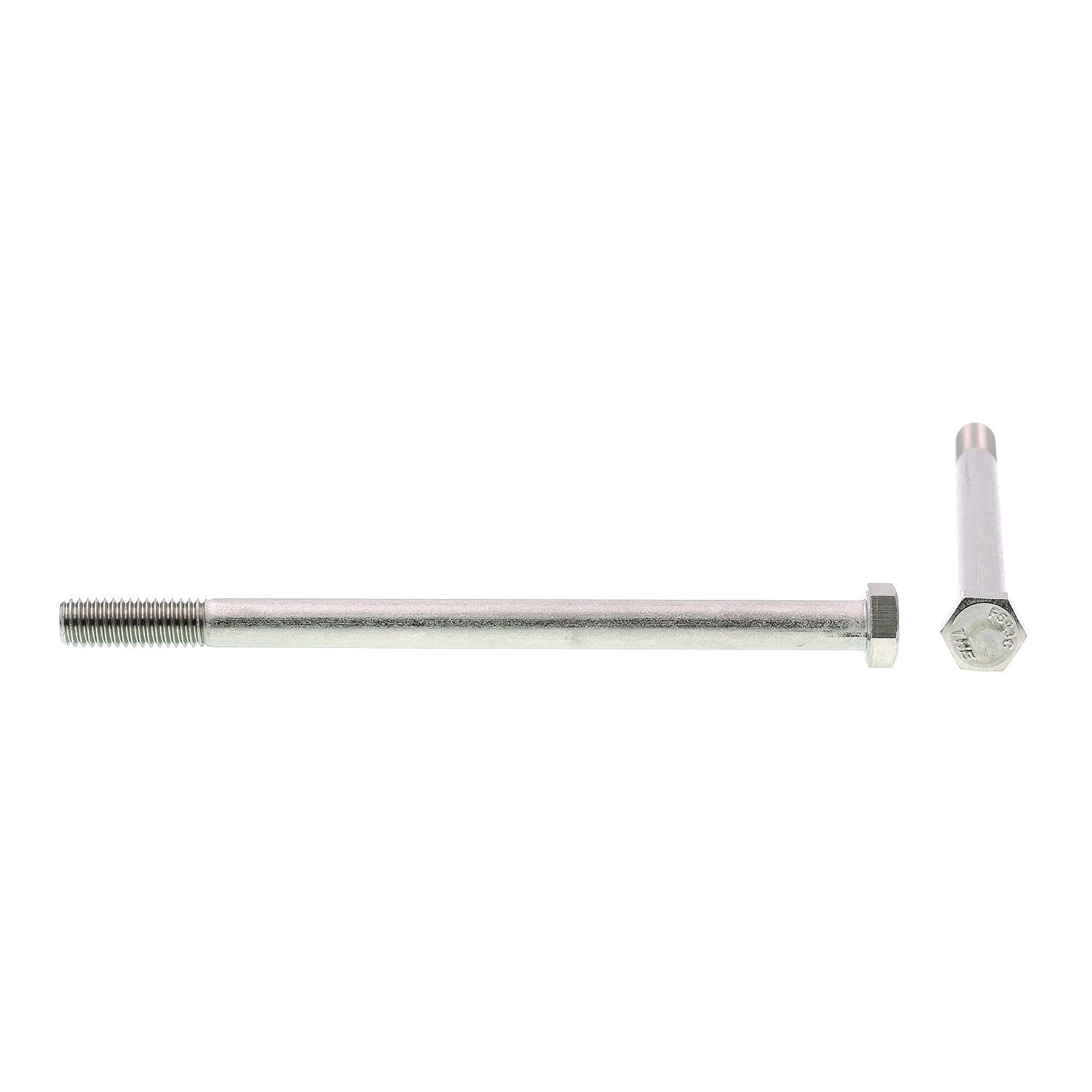 Prime-Line 9060132 Bullone a Testa Esagonale, 16 X 6, Acciaio Inossidabile, Confezione da 15, Zinco, 3/8 in. -16