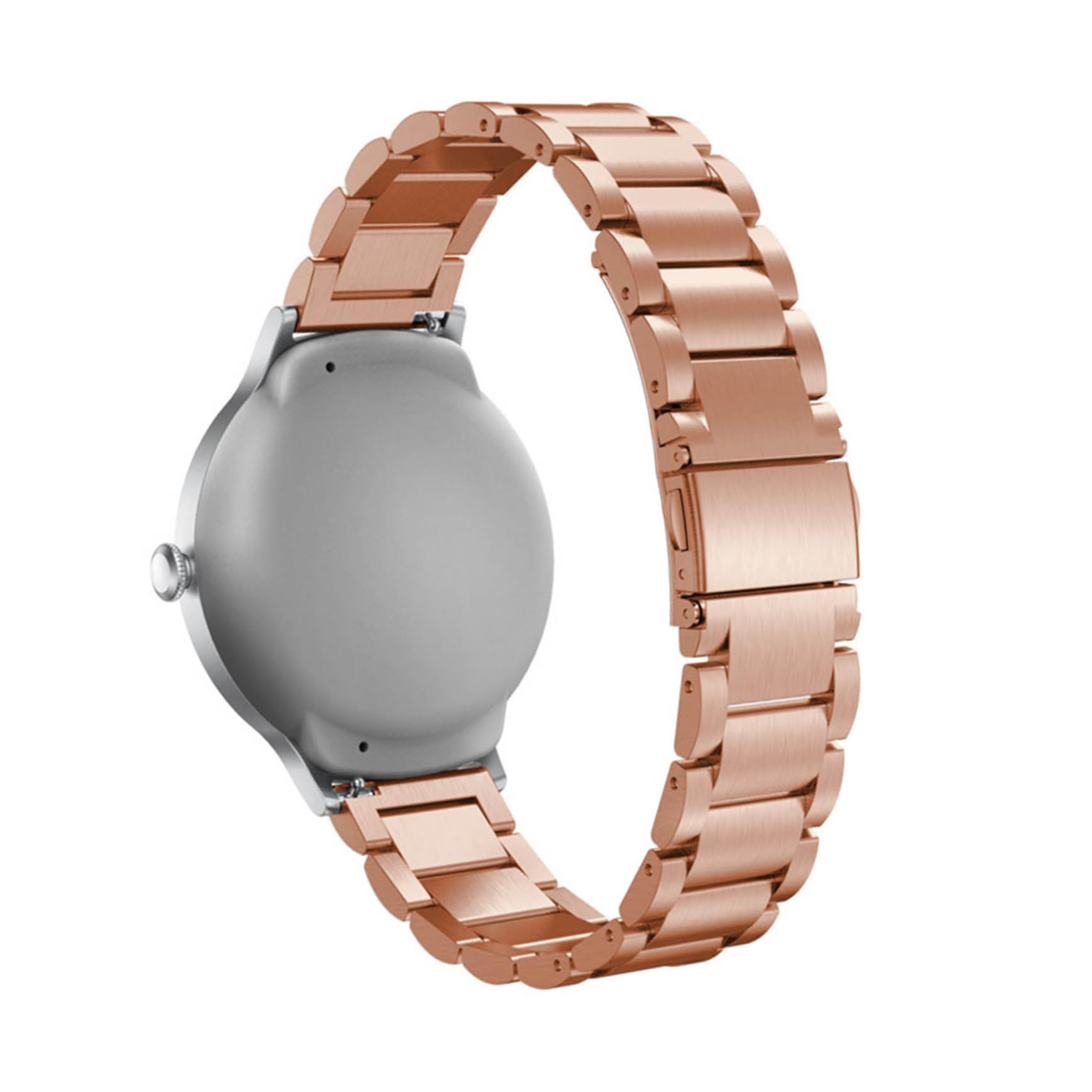 UKCOCO 2 Pièces Bracelet Hommes Bracelets En Acier Inoxydable Hommes Smartwatch Bandes s De Montre Libération Montre Bande Femmes