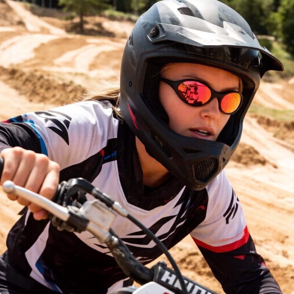 ICARA Polarisierte Sport-Sonnenbrille für Damen und Herren, ganztägigen Komfort, UV400-Schutz, für Radfahren, Angeln, Fahren, 3 Stück
