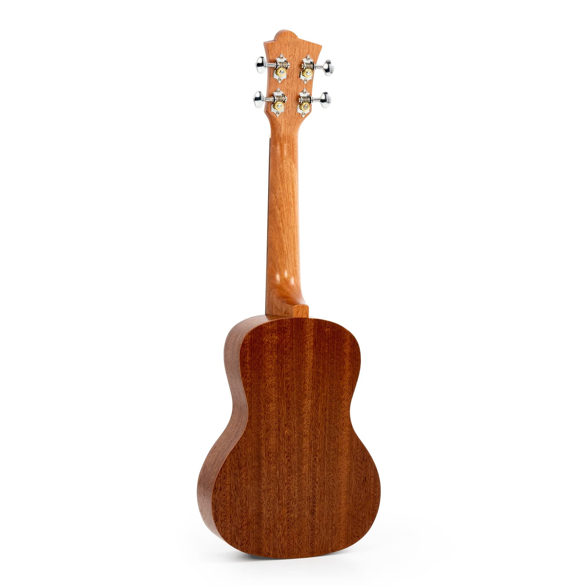 Octopus UK230CW Rosette Konzert-Ukulele Outfit - Wellenmotiv