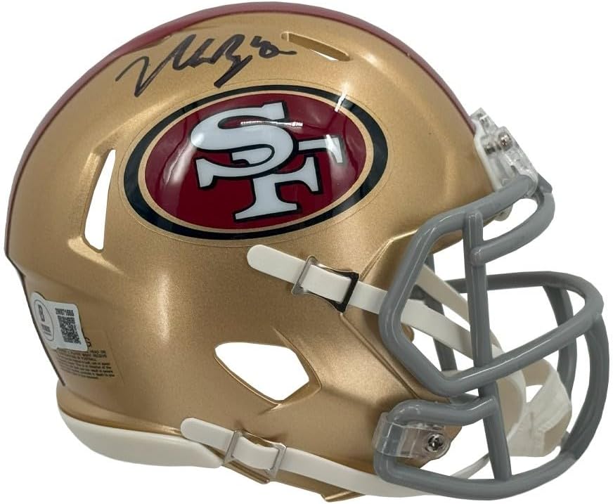 Nick Bosa Autographed San Francisco 49ers Speed Mini Football Helmet - BAS COA