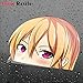 Produktbild FAFPAY Autoaufkleber Fc256 3D lustige Erina Nakiri Anime Peeker Auto Aufkleber auf Motorradkoffer Wohnkultur tragbare Telefonabdeckungen DIY Vinyl Aufkleber Breite 15cm FC256