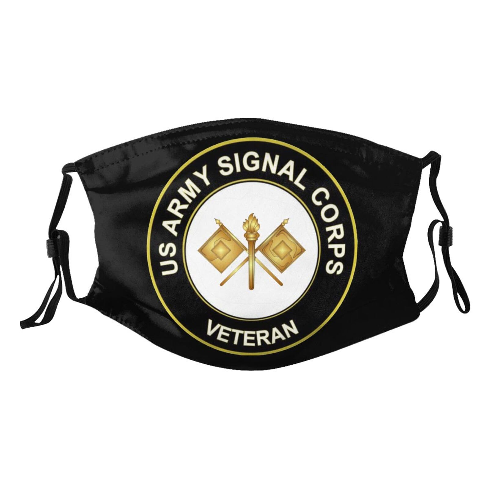 US Army Veteran Signal Corps Adult Dust Mask Adjustable Dust Face with 2 Filter22