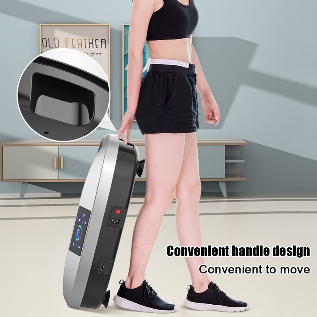 Płyta wibracyjna 3D Vibration Power Plate, oscylacja liniowa i trójpłaska platforma wibracyjna ruchu z podwójnym silnikiem, maszyna fitness wibracyjna