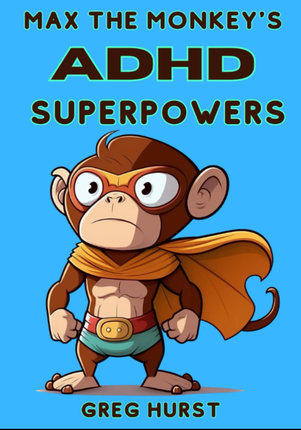 "Max the Monkey's ADHD Superpowers" - An educational book for children suffering ADHD