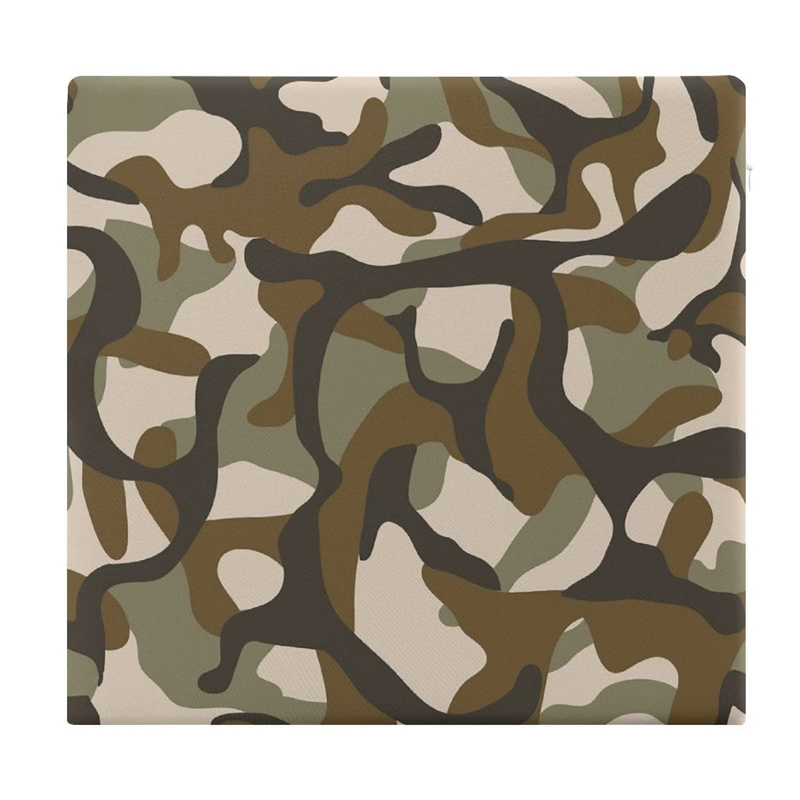 Amazon.co.jp: 座布団 クッション スクエアクッション カモフラージュ