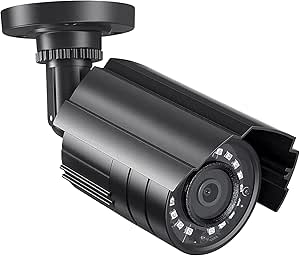 Rraycom 1080P HD 2000TVL Security Camera 4-in-1 TVI/CVI/AHD/960H CVBS CCTV Camera Outdoor Indoor,115ft IR Night Vision, IP67 Weatherproof Bullet Camera for Analog Surveillance DVR asin的图片