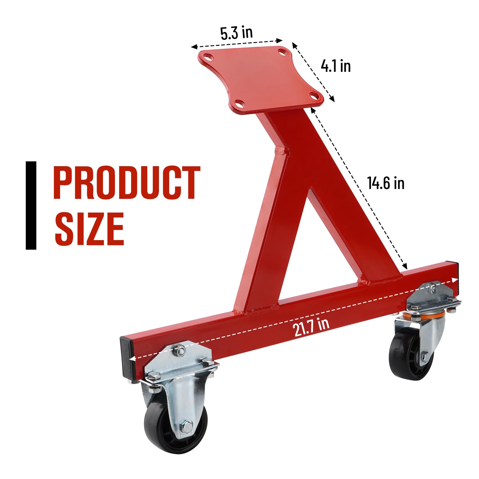 Snapklik.com : SPARKWHIZ Chevy V8 LSX Rolling Engine Storage Stand