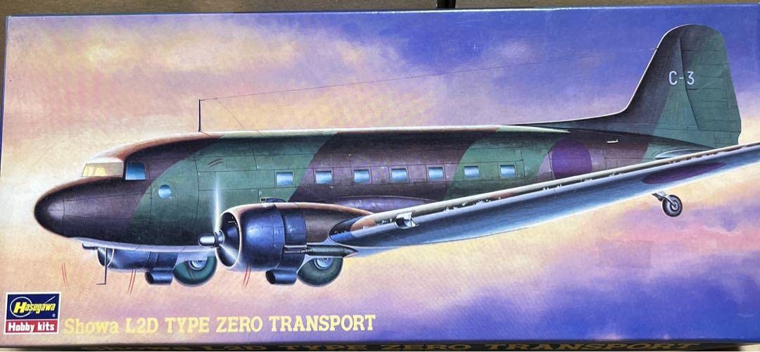 Amazon.co.jp: ハセガワ1/200 昭和 L2D 零式輸送機 日本海軍 : おもちゃ