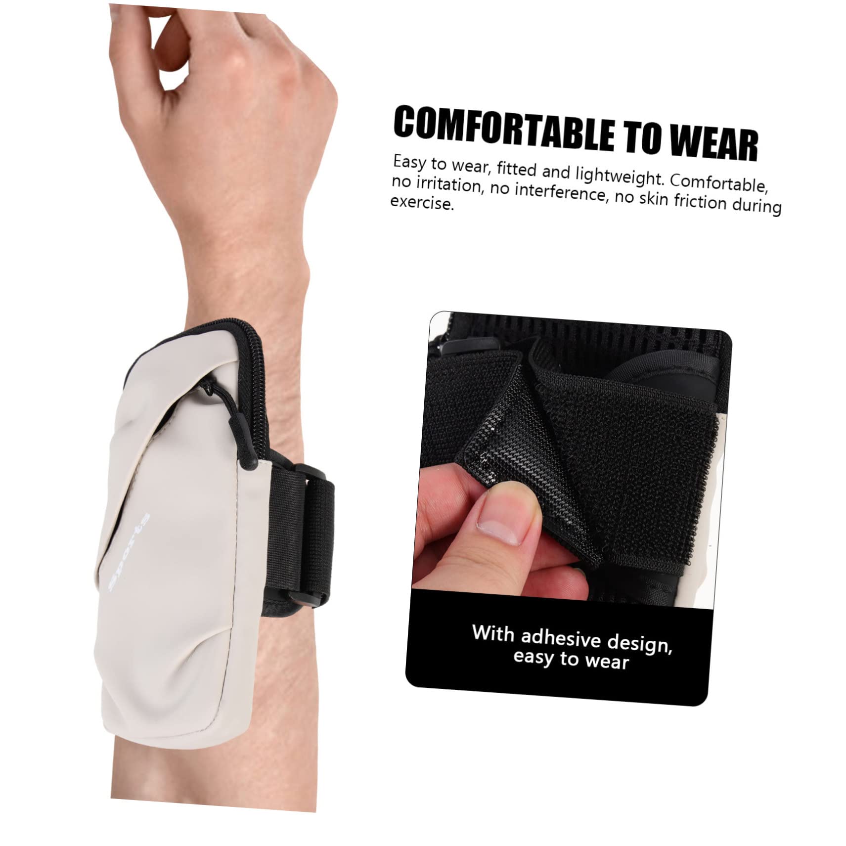 DOITOOL Lot De 3 Supports De Téléphone Portable pour Le Sport La Course À Pied La Sangle De Bras Respirante Le Brassard De Téléphone pour Le Jogging
