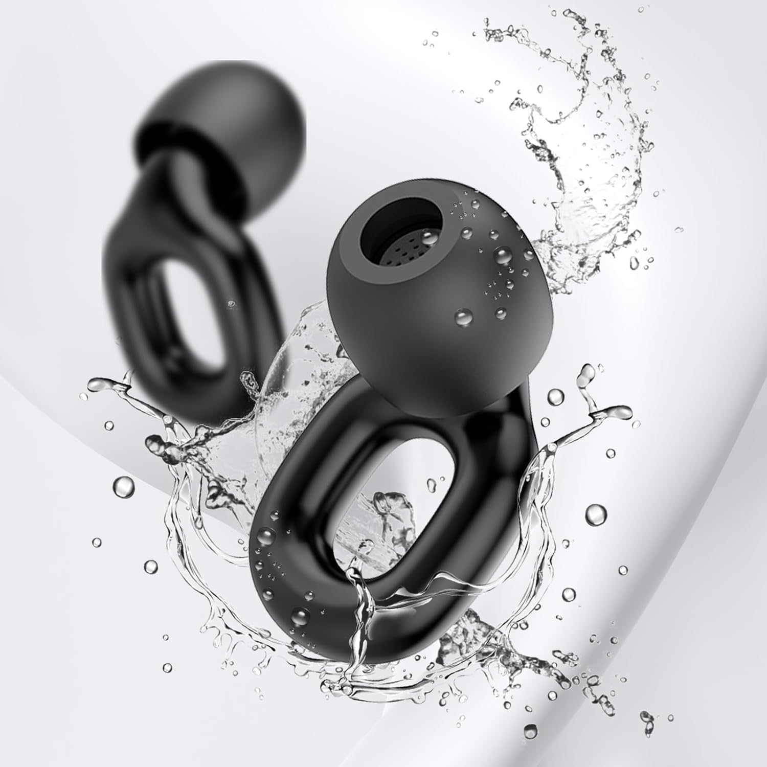 Boule quies, Bouchon d'oreille pour dormir 35dB Anti-Bruit idéaux pour les voyages Sommeil, le travail et concentration avec 7 bouchons d'oreilles réutilisables XS/S/M/L et étui Concert & Festivals