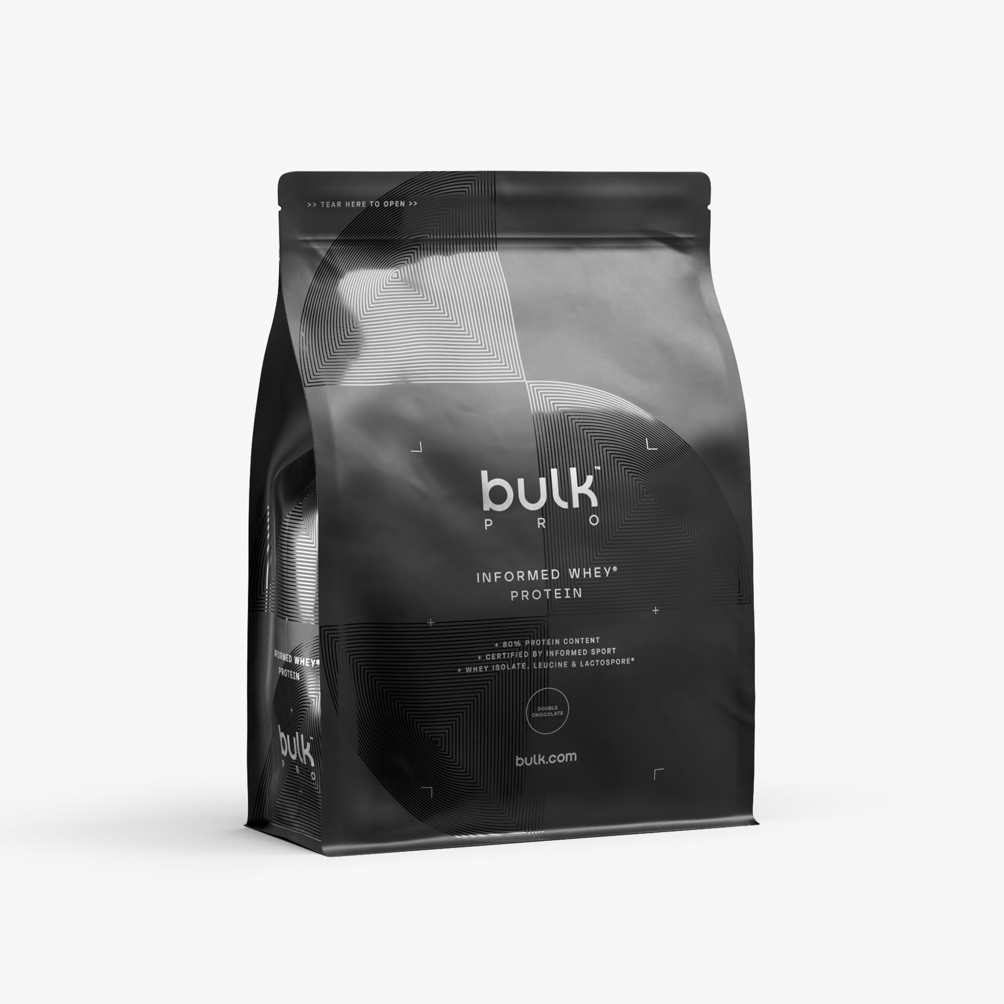 Bulk Informed Whey Protein Isolate Powder, Protein Shake with Added Digestive Enzymes, Strawberries and Cream, 2.27 kg