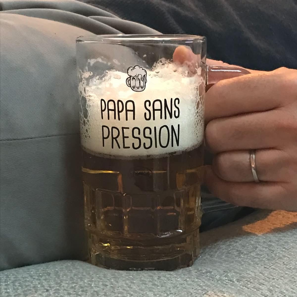 Chope à Bière Formule 1 - Verre Pinte 470ml Cadeau Humour Pour Fans De F1