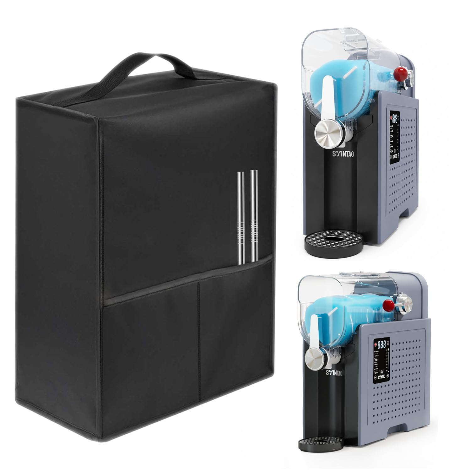 Protective Dust Cover for SYINTAO Slushie Machine,Durable, Black