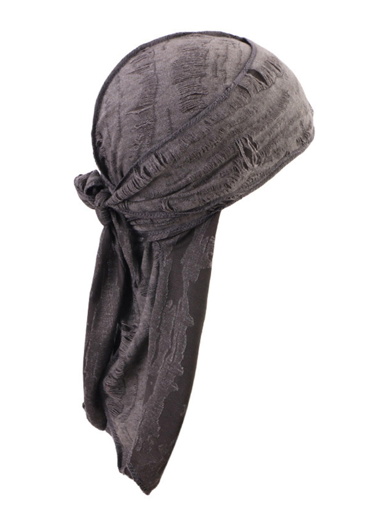 FEESHOW DOO Rags Dew Rag Cotton Durags Head Cap Cooling Head Wrap Bandana Helmet Liner for Men Cycling