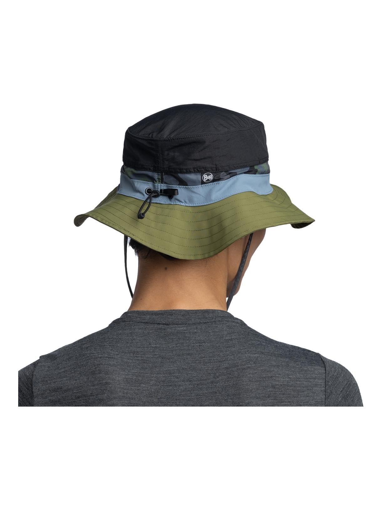 Buff Explore Booney Sun Hat Unisex Dorośli, Zielona, L