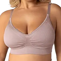 Sutiã Plus Size Reforçado Lupo Sem Costura Sem Bojo Alto Suporte Loba