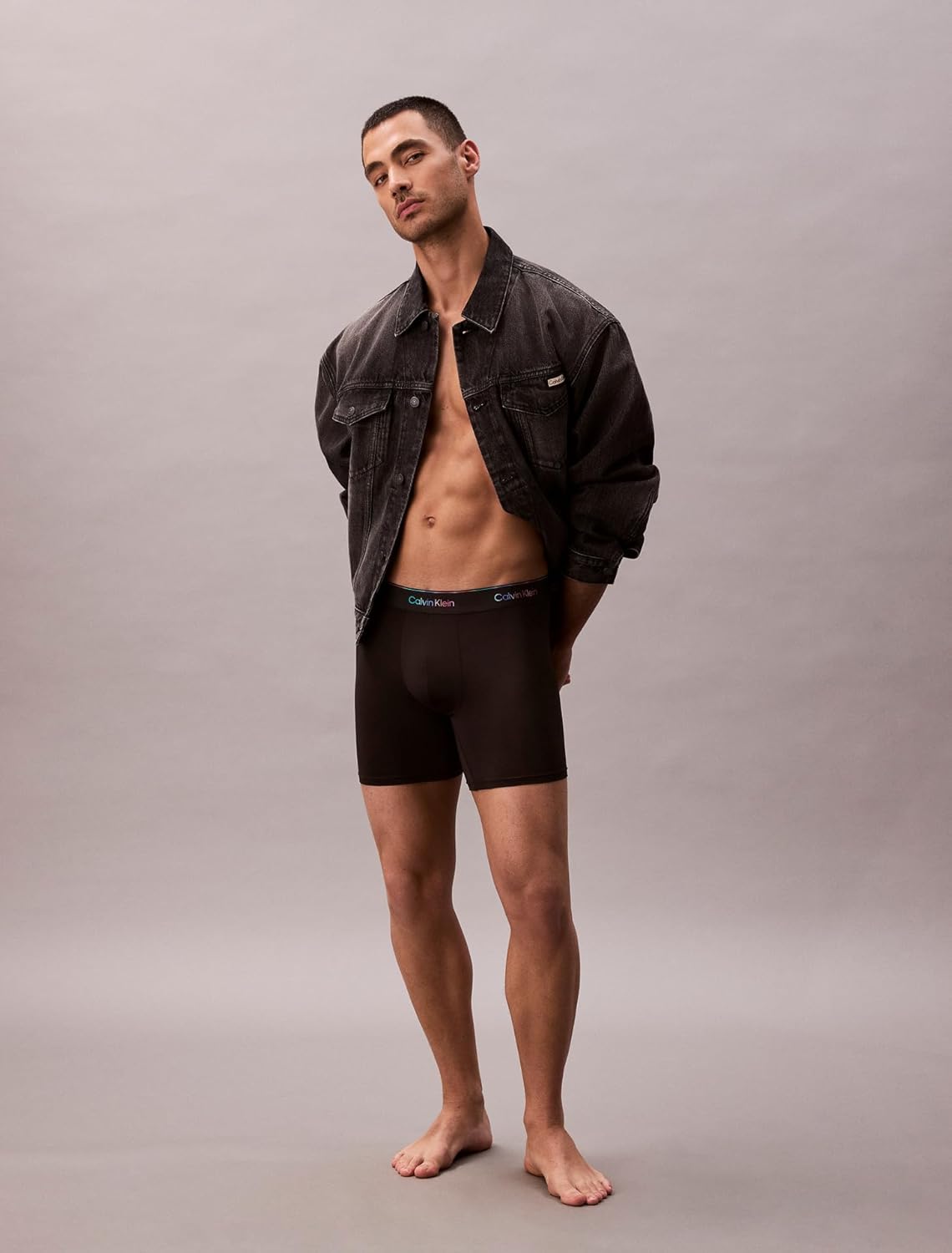 Calvin Klein Men's Pride Micro Underwear Black - Image 2