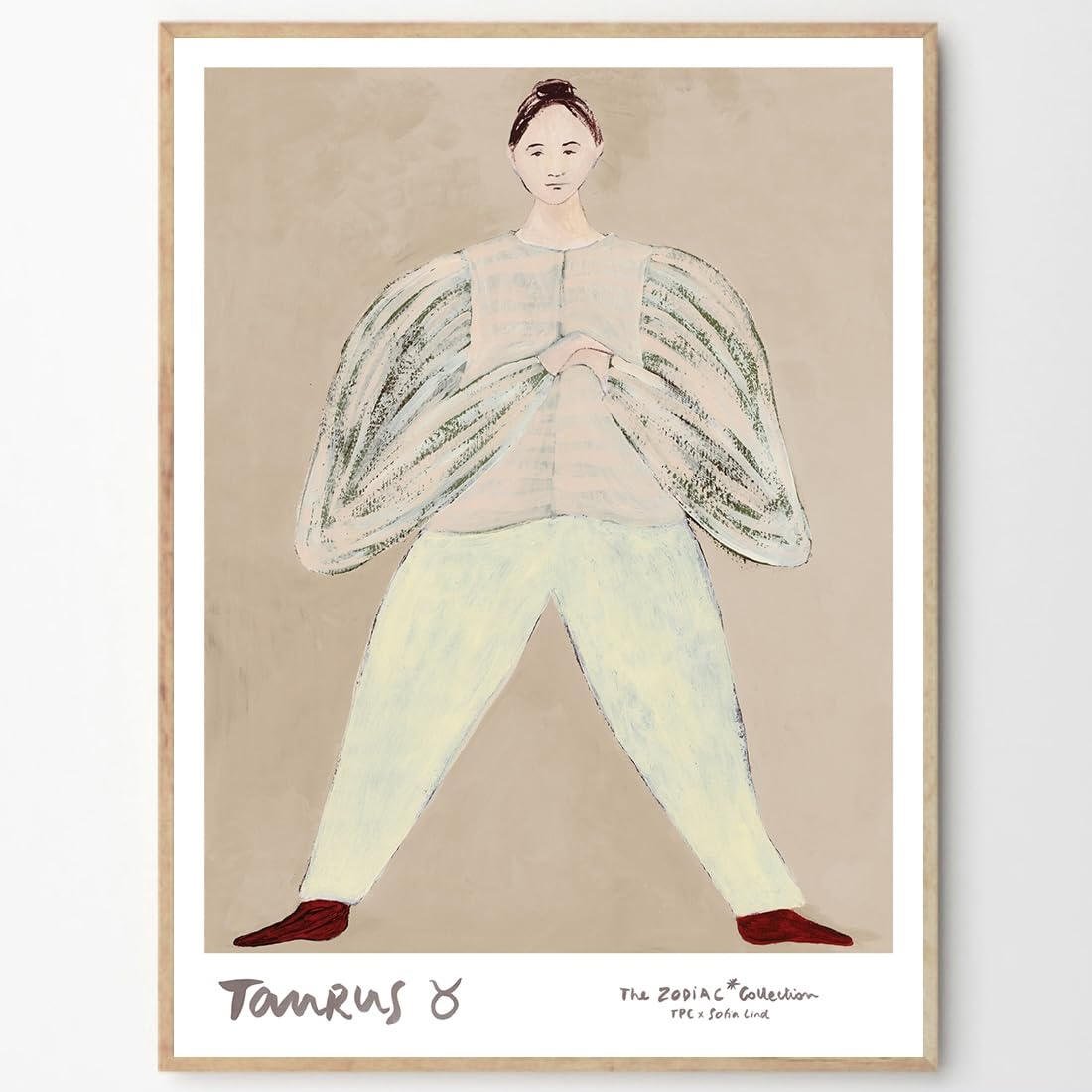 Amazon.co.jp: THE POSTER CLUB ポスタークラブ Taurus 50×70cm Sofia
