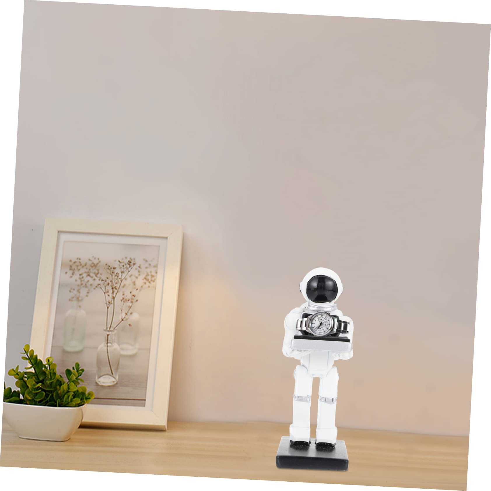 Supporto Per Orologio in Resina Da 2 Pezzi Per Gioielli Da Astronauta Base Compatta Per Esposizione Di Orologi Base Stabile Per Orologi