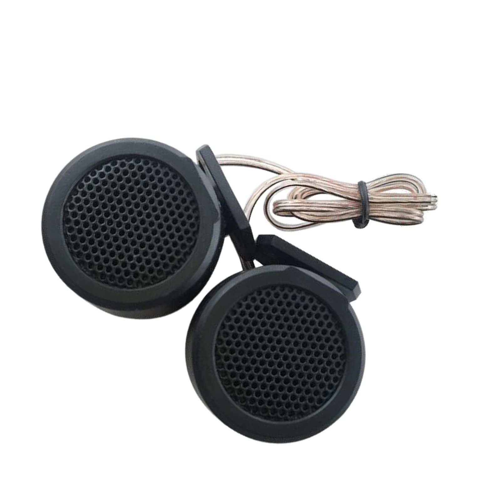 Crossover Audio Divider 2X High Frequency Car Stereo Speaker Dome Tweeter 500W Built in Crossover High Performance Loudspeaker for Truck Auto