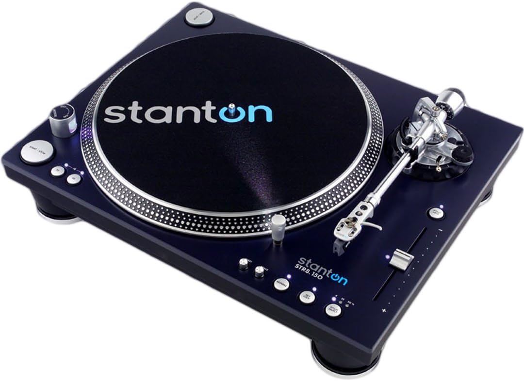 Stanton ST.150 Turntable with Cartridge and S-Shaped Tone Arm