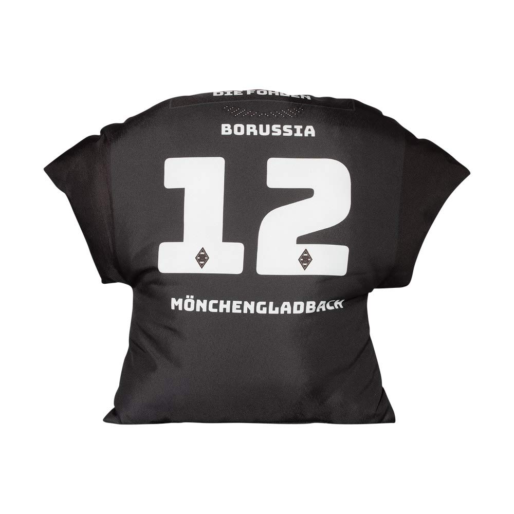 Borussia Mönchengladbach Trikot Kissen Away 20/21 schwarz