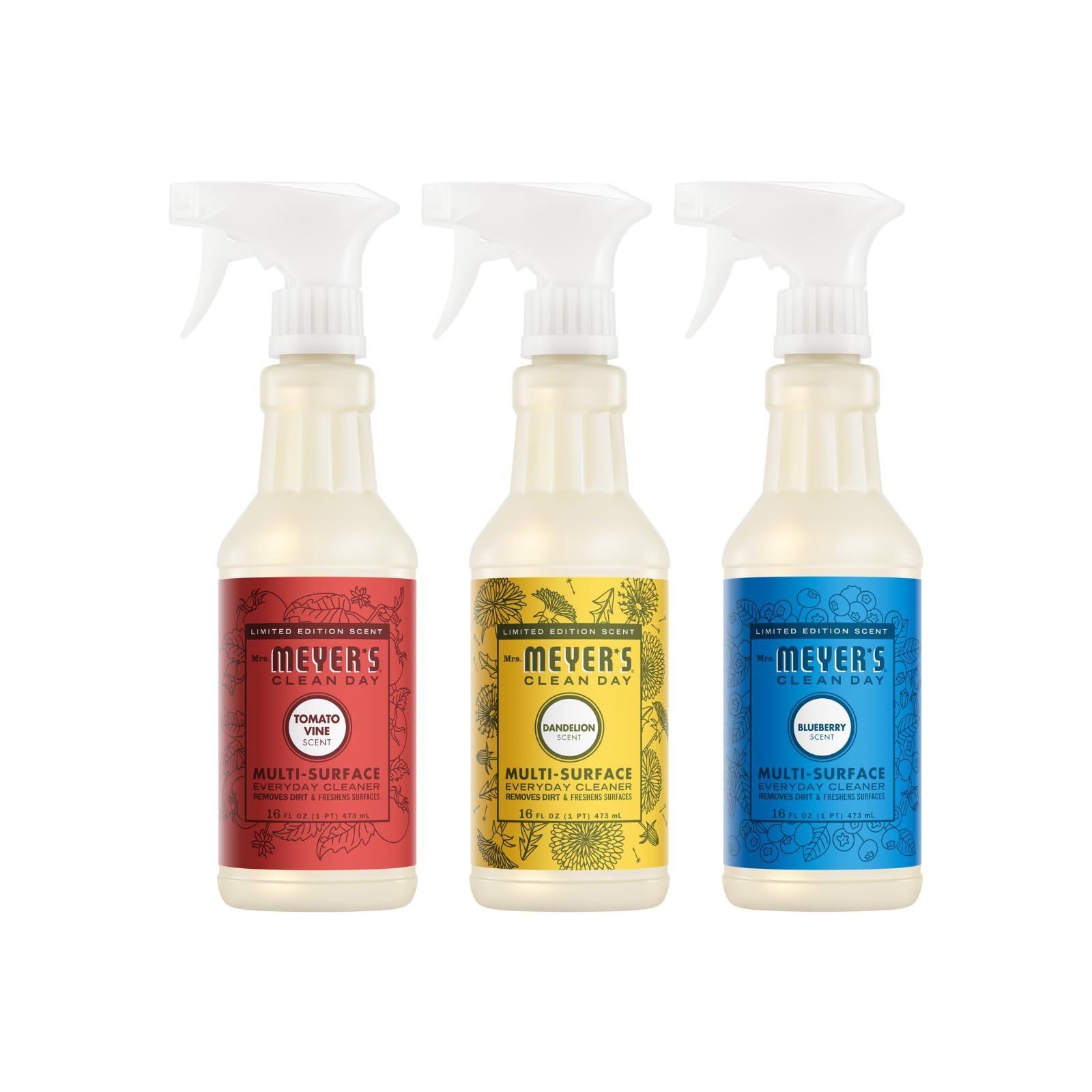 Amazon.com: Mrs. MEYER'S Clean Day Multi-Surface Cleaner 16 FL OZ