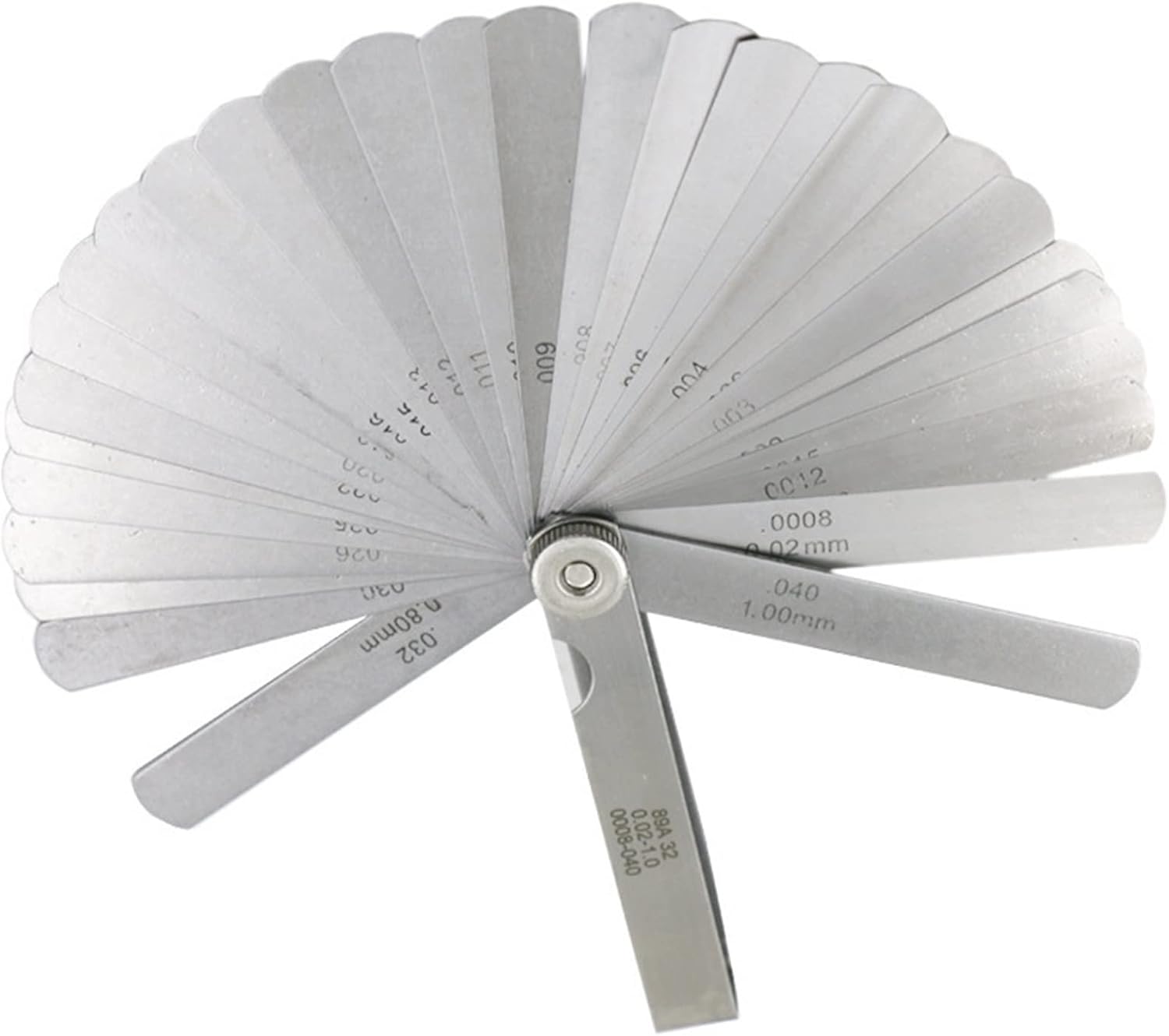 Amazon.com: BaydoG Precision Woodworking Tools Ruler 32 Blades Feeler ...