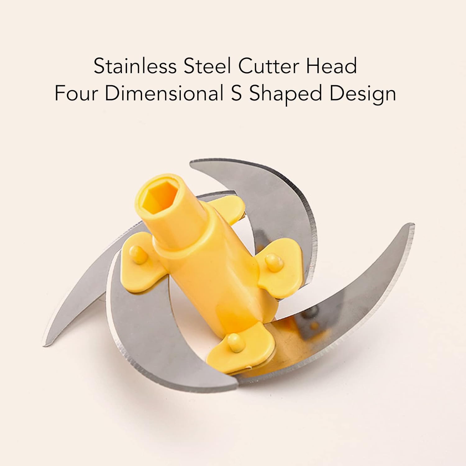 Hand Crank Food Chopper, Multifunction Salad Spinner Chopper, 3 Gear Hand Crank Vegetable Chopper for Meat Beans Garlic, Large Capacity Veggie Chopper Mixer with Stainless Steel Bl