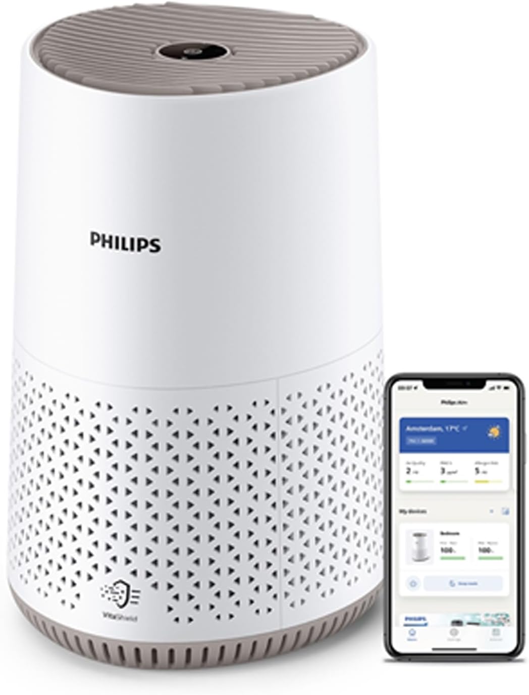 Philips Air Purifier 600 Series, Ultraquiet and energyefficient, For