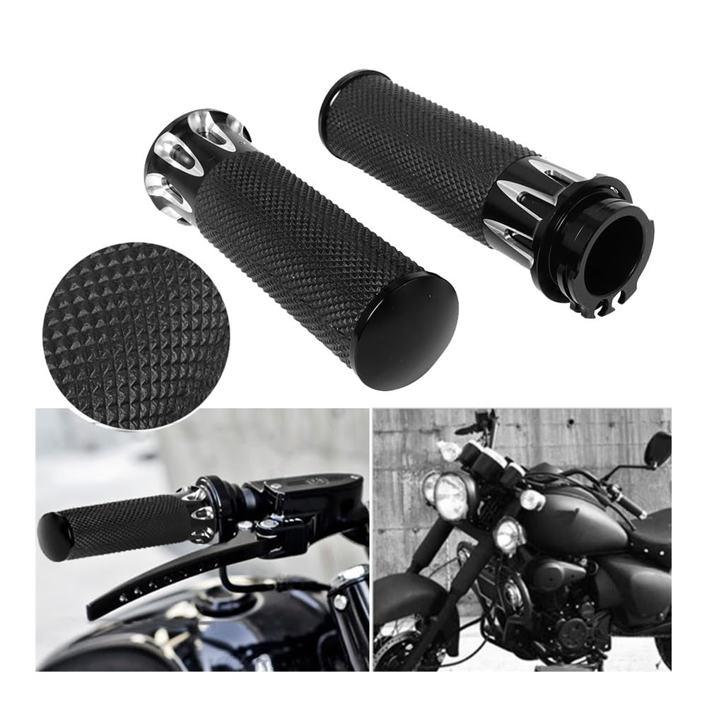 Poignées De Guidon De Moto 1" 25 Mm Pour Ha&rley Sportster 883 1200 XL XR Softail Touring Dyna Cafe Racer Poignées guidon moto
