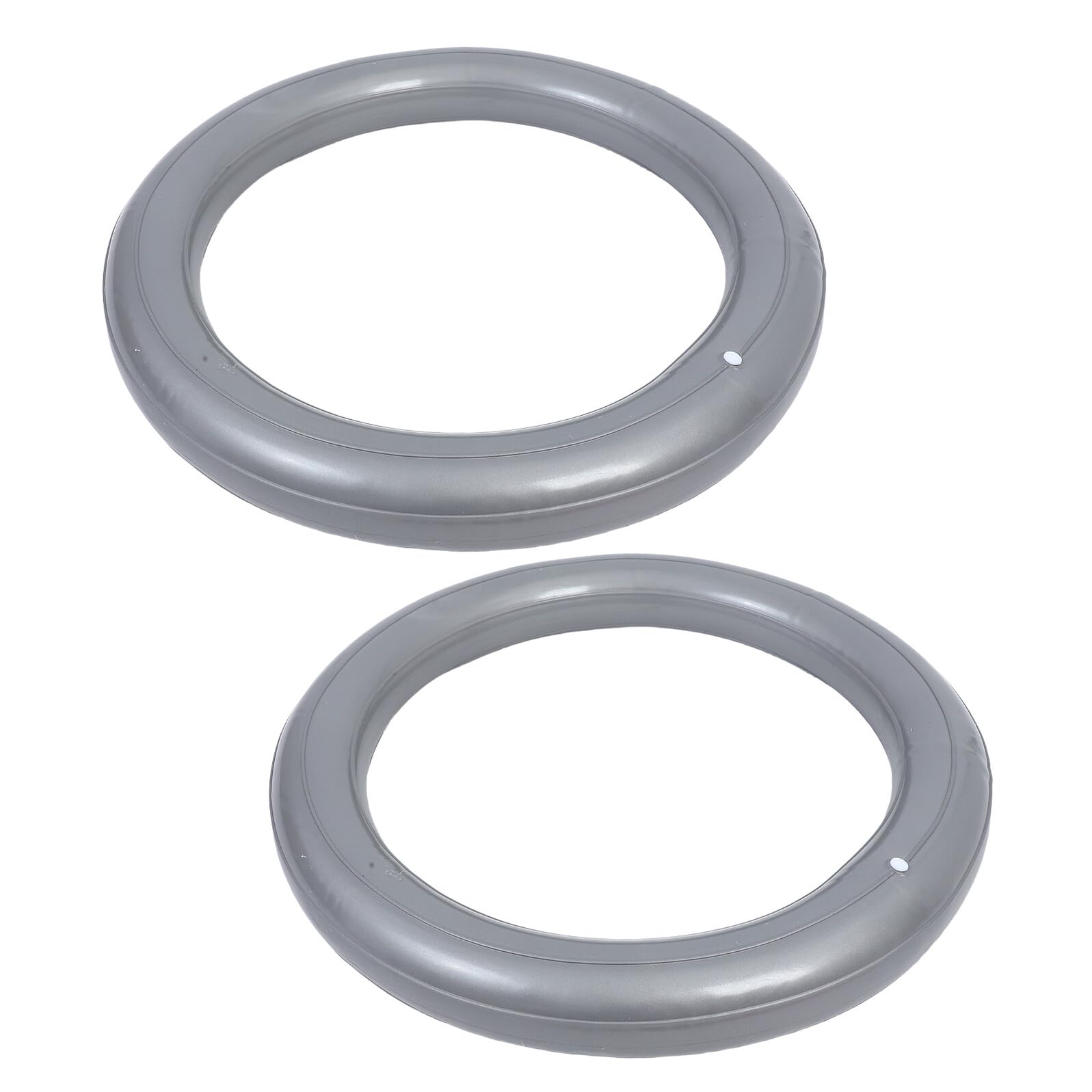 Mikinona 2 Pezzi Base per Palla da Yoga 2 Pezzi Antiscivolo Resistente in Materiale Robusto, Supporto Stabile per Sedia Palla da Fitness, per Casa, Ufficio e Palestra