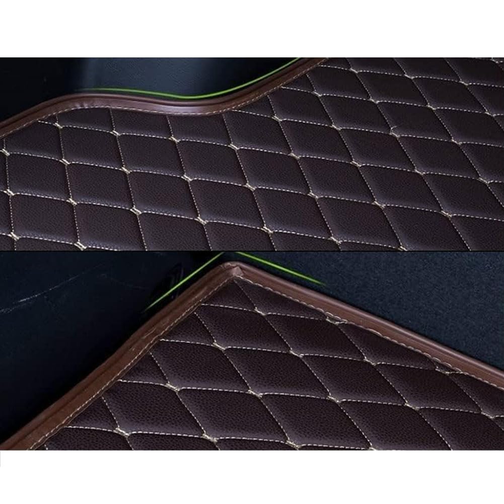 Osłona do bagażnika samochodowego do Mercedes Benz klasa C C250 C300 2006-2021, skórzana mata ochronna do bagażnika, akcesoria do personalizacji, czarna