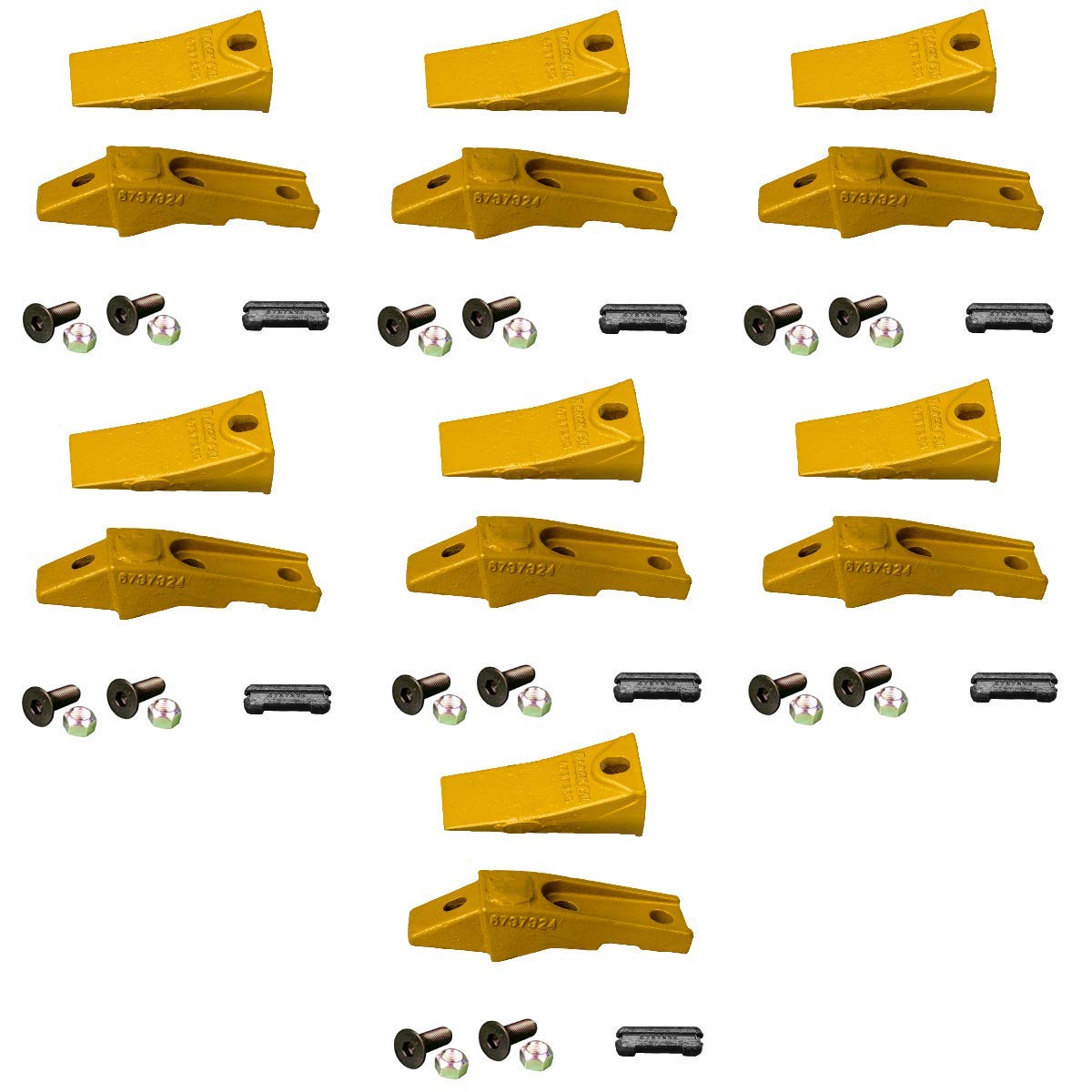 Bobcat Skid Steer Bucket Tooth Assembly 6737325 Bobcat